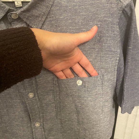 Men's Modern Amusement Short Sleeve Button-Down Shirt - Picture 4 of 7